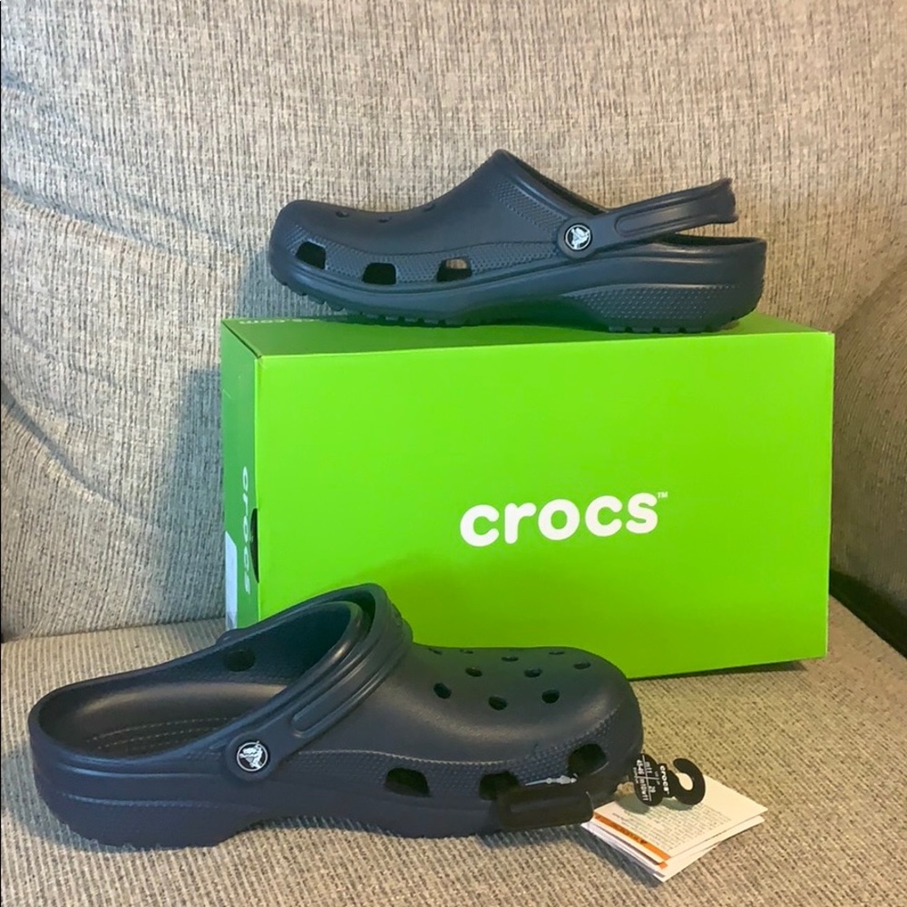 Men’s Navy Crocs